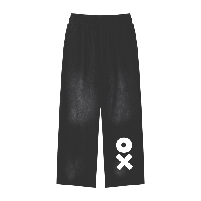 Effortless Athleisure Pure Cotton Handcrafted Monkey Wash Loose fit Sweatpants